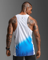 Light Speed React Singlet, Blue Gradient/Black Reflective