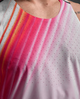 Light Speed React Singlet, Fuchsia Gradient/Black Reflective