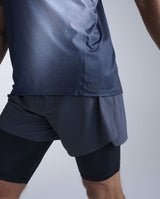 Light Speed React Singlet, Moonstone Mist/Black Reflective