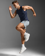 Aero Mesh Tank, Midnight/Silver Reflective