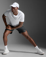 Aero Mesh Tee, White/Silver Reflective