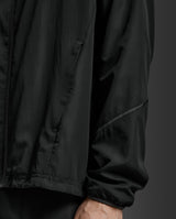 Aero Hex Windbreaker, Black/Silver Reflective