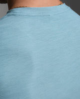 Signature Soft Jersey Tee, Chambray/Chambray