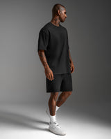 Commute Smooth Spacer Shorts, Black/Black