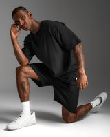 Commute Smooth Spacer Shorts, Black/Black