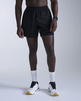 Motion 5 Inch Unlined Shorts, Black/Black