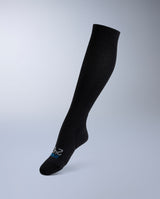 24/7 Bamboo Compression Socks, Black/Grey
