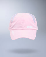 Run Cap, Pink Frost/White