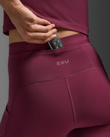 Form Stash Hi-Rise Compression Tights, Amaretto/Amaretto