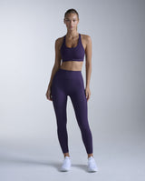 Flex Hi-Rise Compression 7/8 Tights, Velvet Purple/Velvet Purple