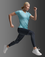 Light Speed Tech Tee, Retro Blue/Retro Blue Reflective