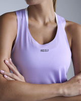 Light Speed Tech Singlet, Lavender/Lavender Reflective