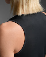 Aero Mesh Singlet, Black/Silver Reflective