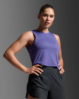 Aero Mesh Crop Tank, Future Dusk/Future Dusk Reflective