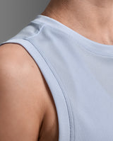 Aero Mesh Crop Tank, Halogen/Halogen Reflective