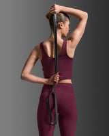 Fluid Longline Bra, Amaretto/Amaretto