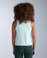 Form Soft Jersey Relaxed Tank, Mint Dust/White