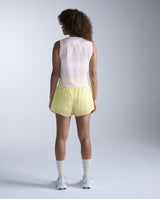 Relight Crop Tank, Pink Frost/White