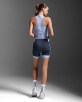 Core Trisuit, Hydrangea/India Ink