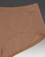 Invisible Hipster Brief 3 Pack, Sand/Sand