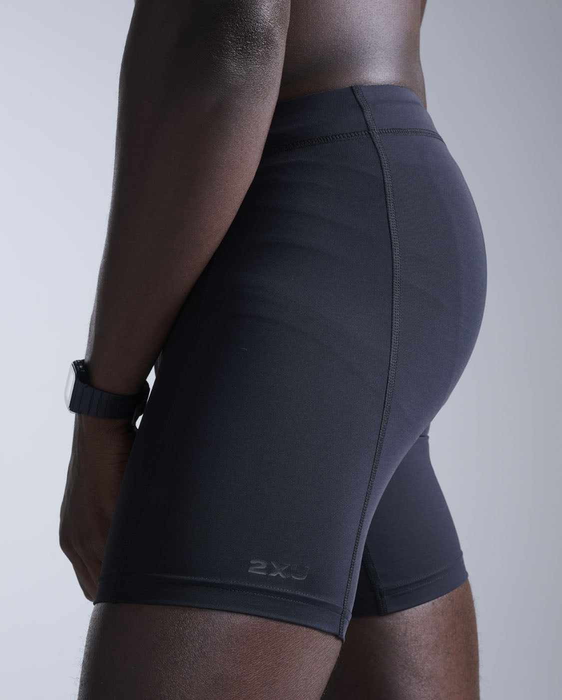 Core Compression 1/2 Shorts, Black/Black