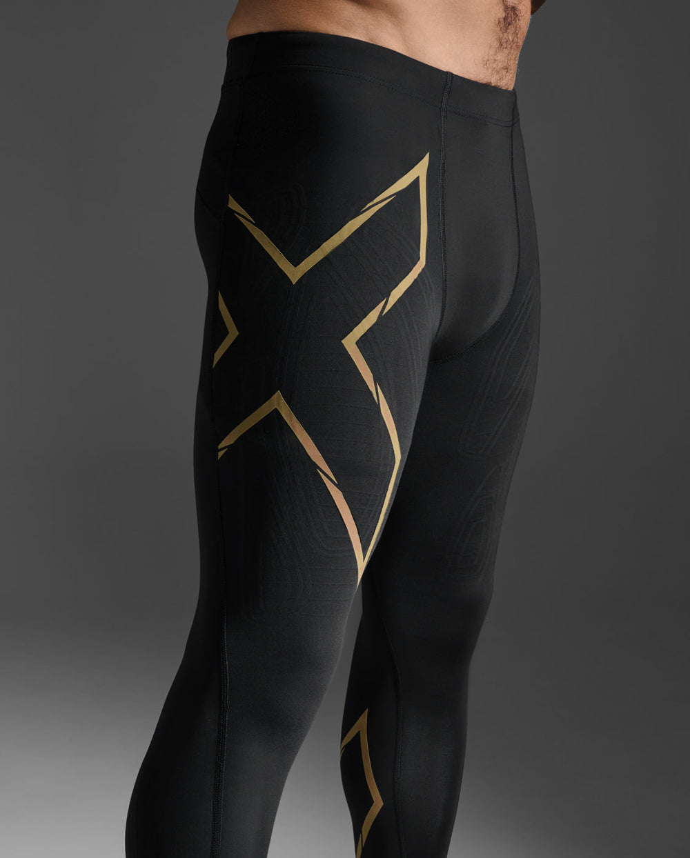 Shops 2xu gold compression tights