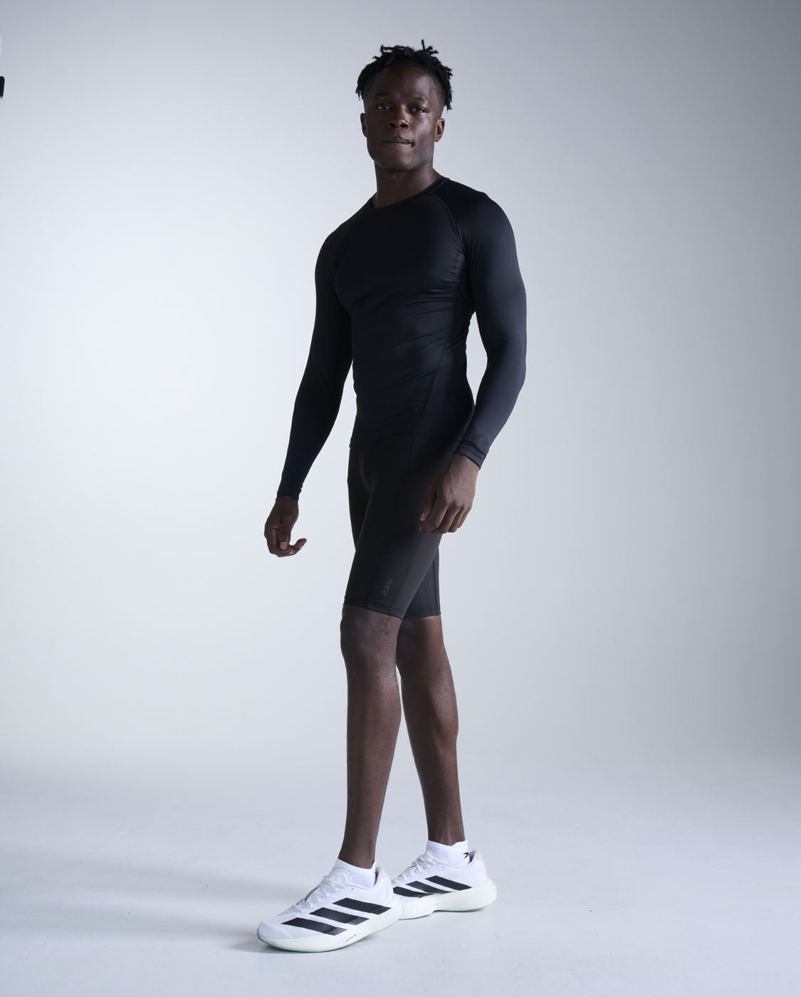 Core Compression Long Sleeve, Black/Black