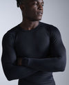 Core Compression Long Sleeve - BLACK/BLACK