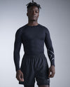 Core Compression Long Sleeve - BLACK/SILVER