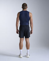 Core Compression Sleeveless, Navy/Navy