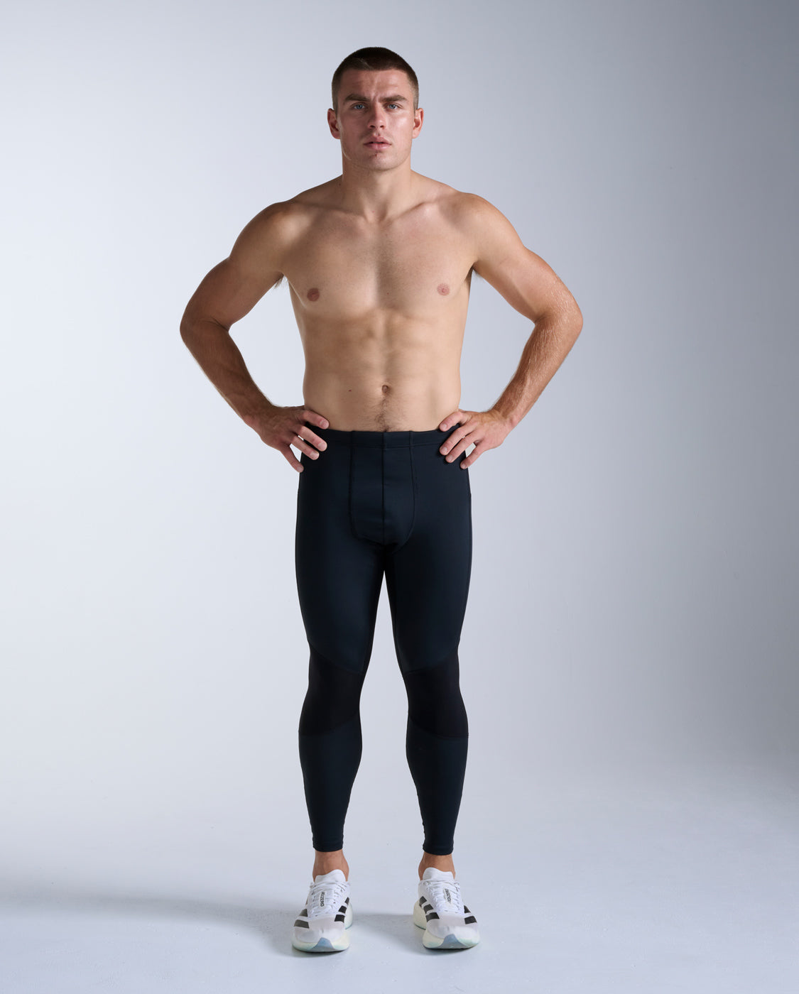 Ignition Shield Compression Tights, Black/ Black Reflective