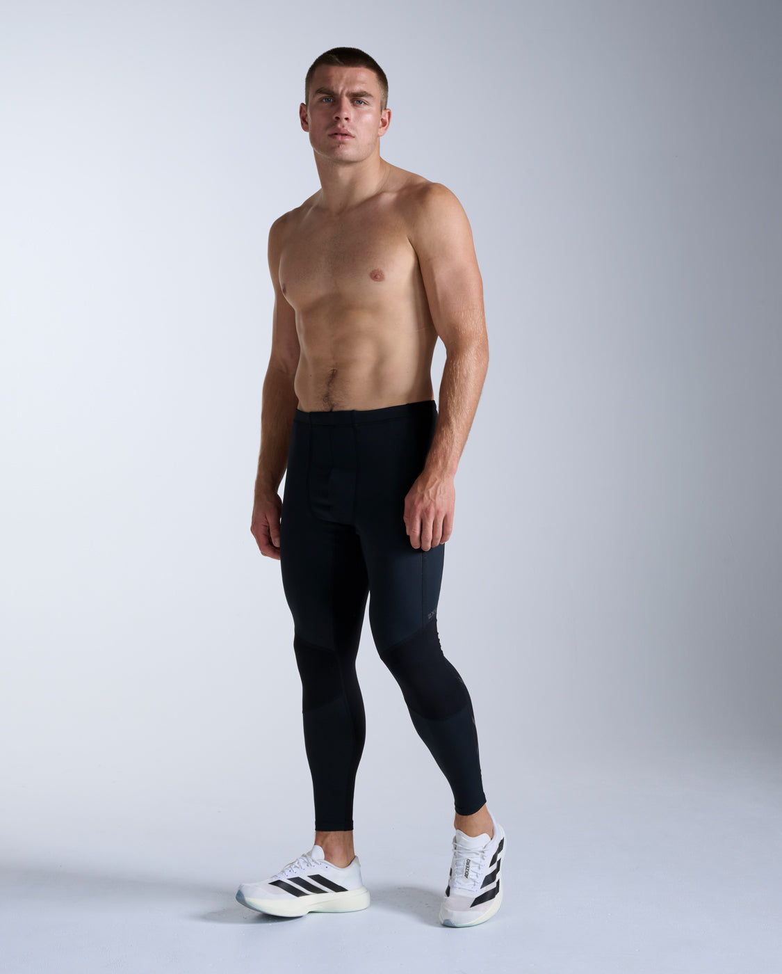 Ignition Shield Compression Tights, Black/ Black Reflective