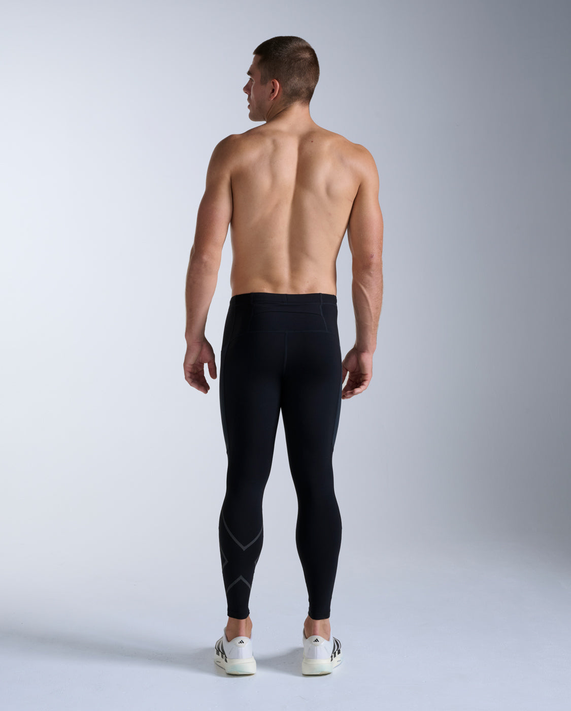 Ignition Shield Compression Tights, Black/ Black Reflective