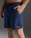 AERO 7 INCH SHORTS - MIDNIGHT/SILVER REFLECTIVE