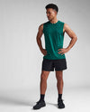 MOTION TANK - FOREST GREEN/BLACK