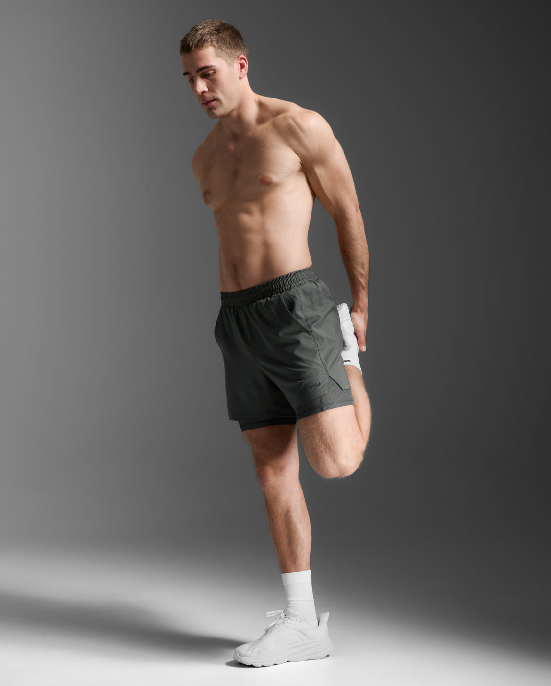 Aero Mesh 2-In-1 5 Inch Shorts, Jupiter/Black Reflective