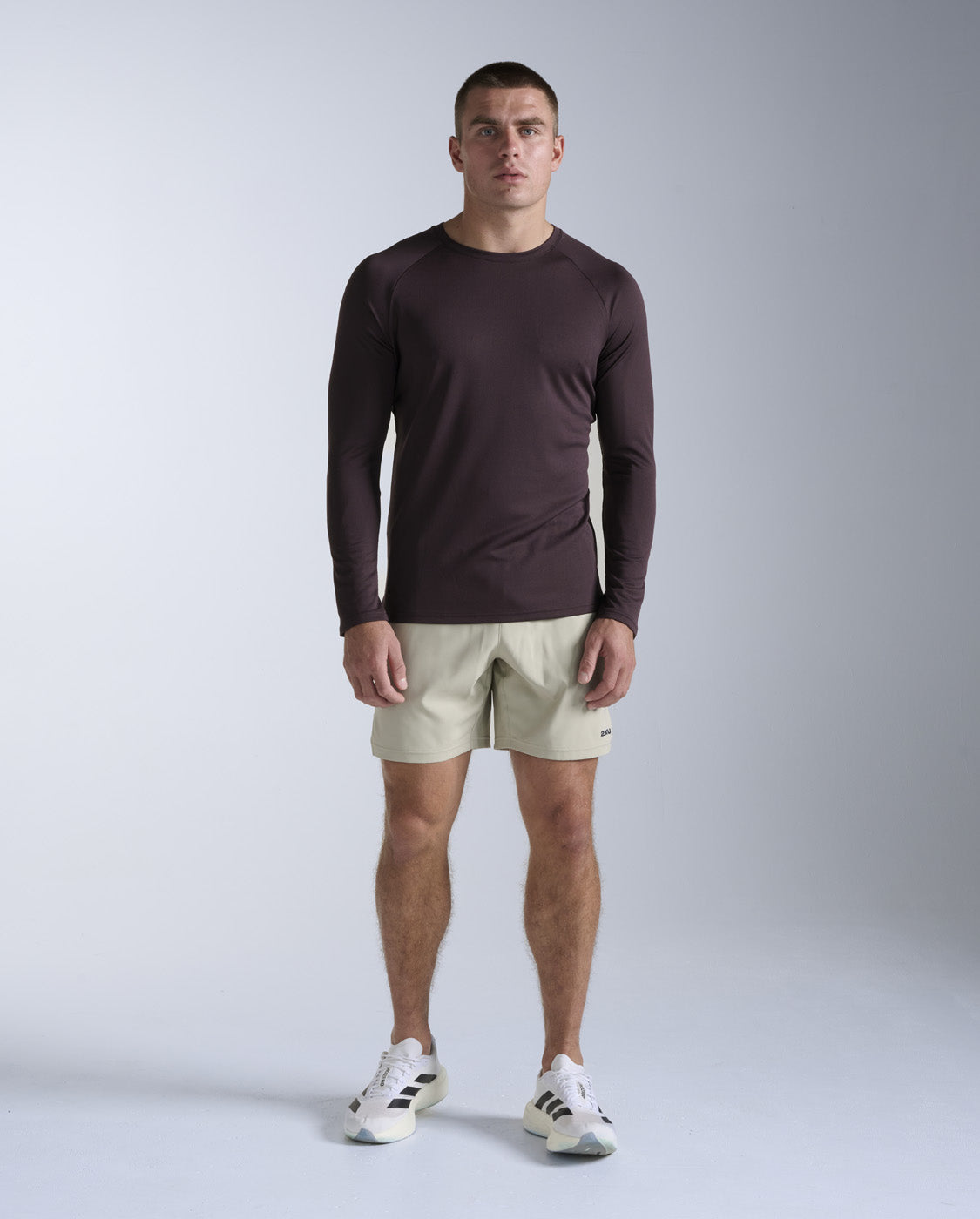 Aero Long Sleeve, Bark/Black Reflective