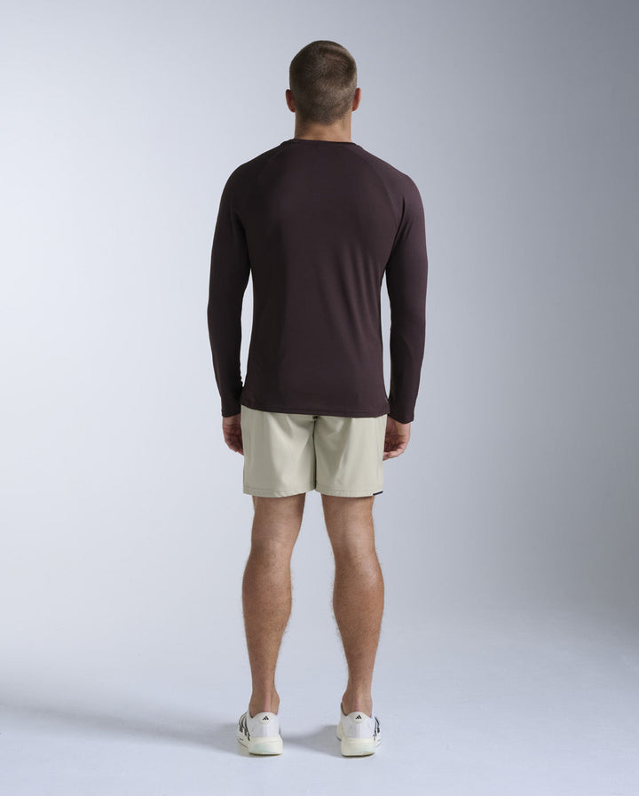 Aero Long Sleeve, Bark/Black Reflective