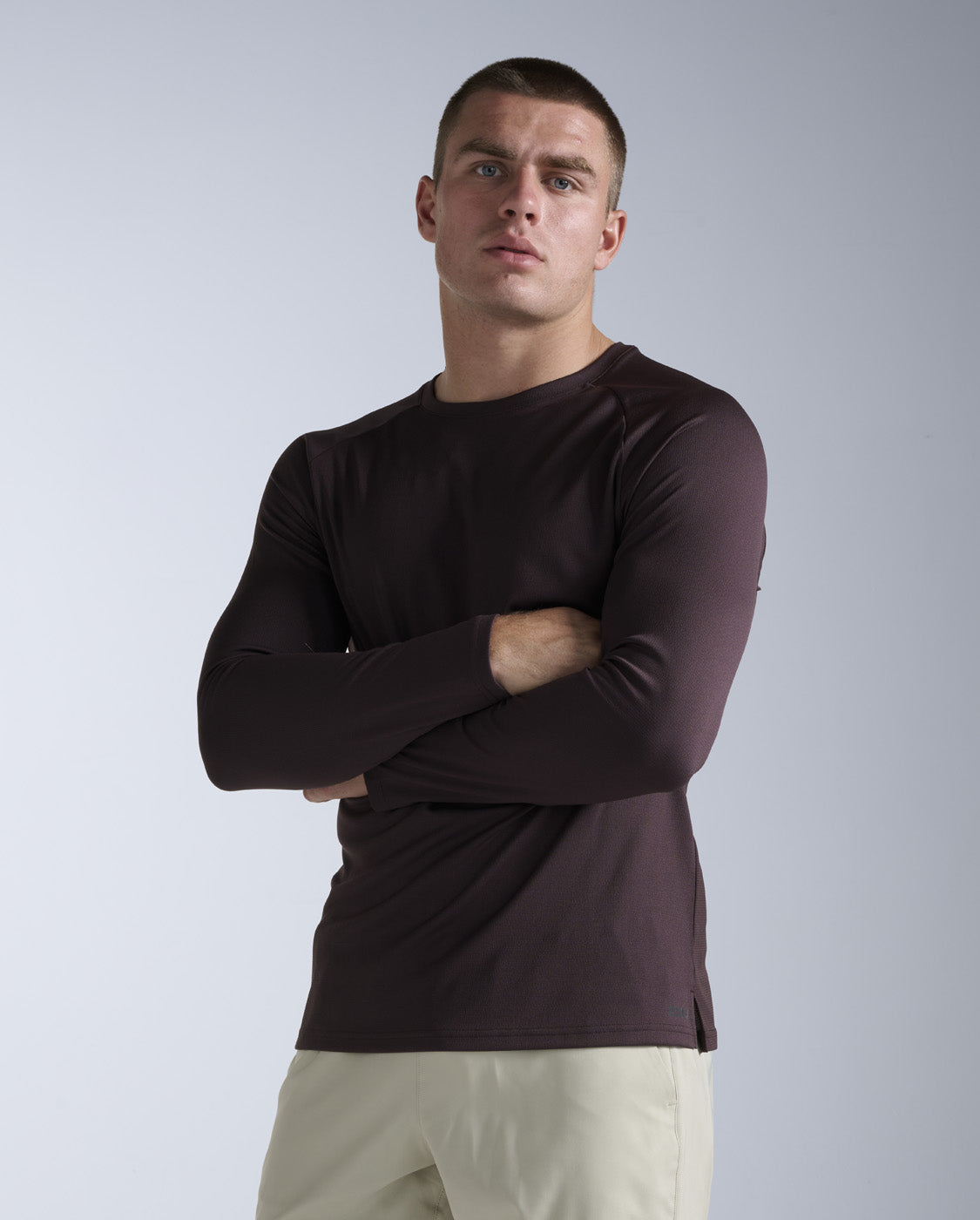 Aero Long Sleeve, Bark/Black Reflective
