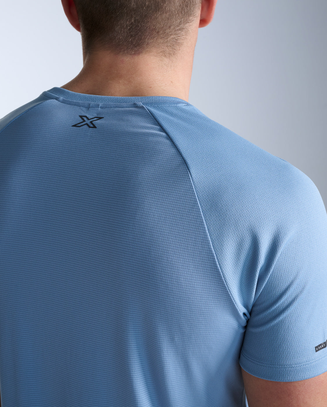 Aero Tee, Blue Shade/Black Reflective
