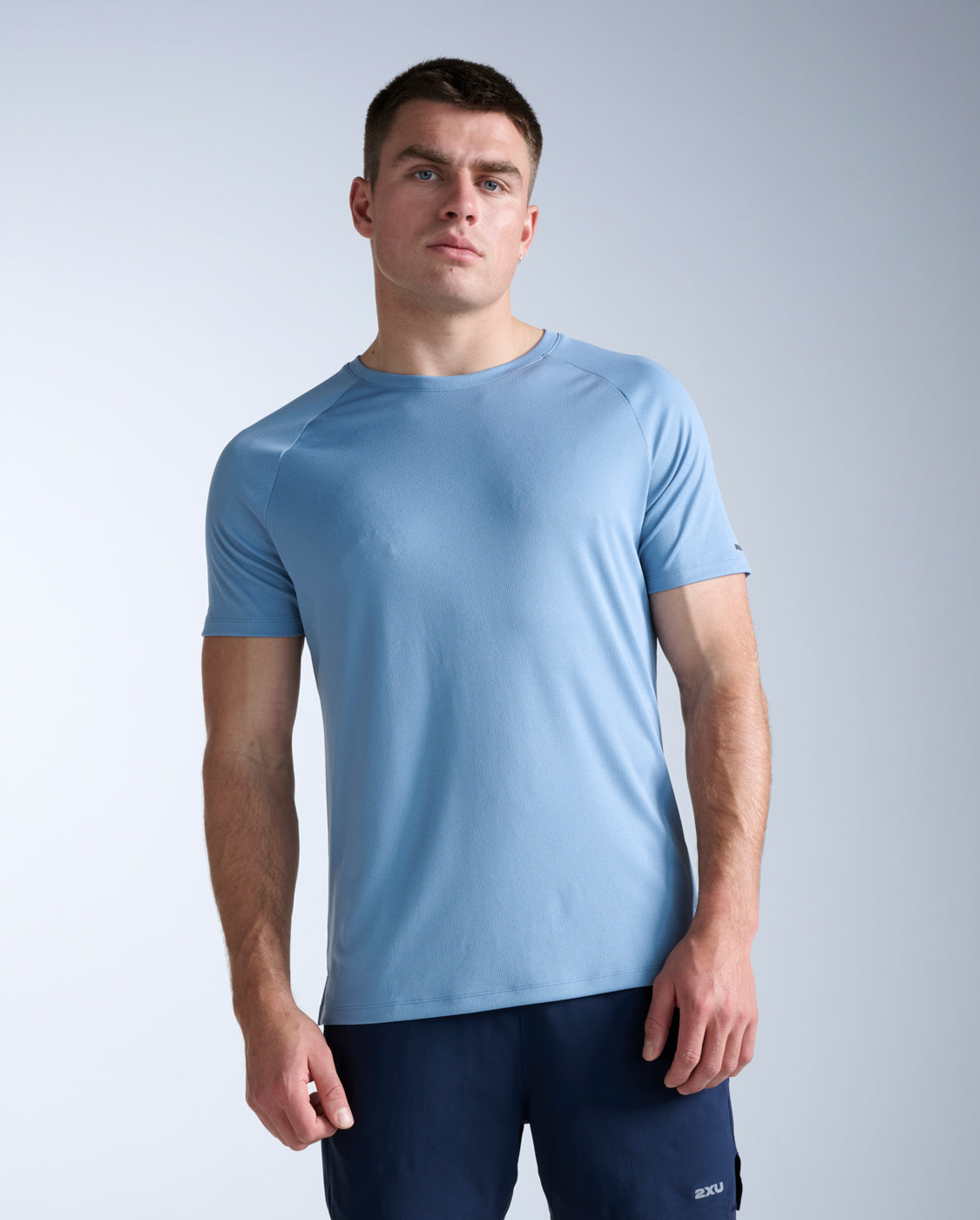 Aero Tee, Blue Shade/Black Reflective