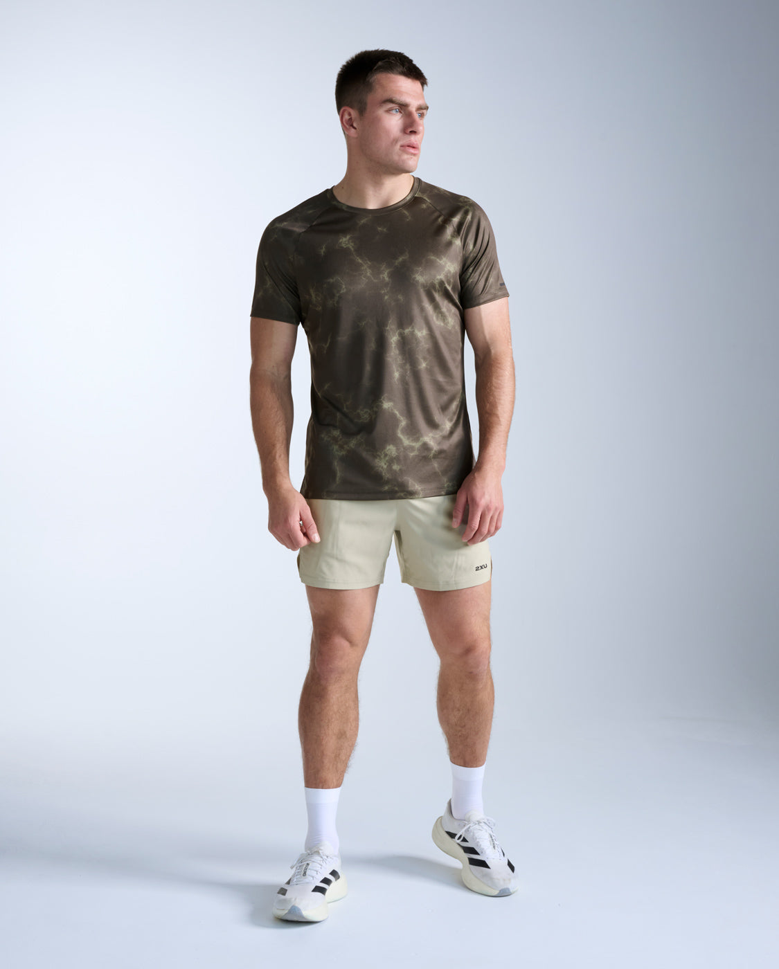 Aero Tee, Flint Synapse/Black Reflective