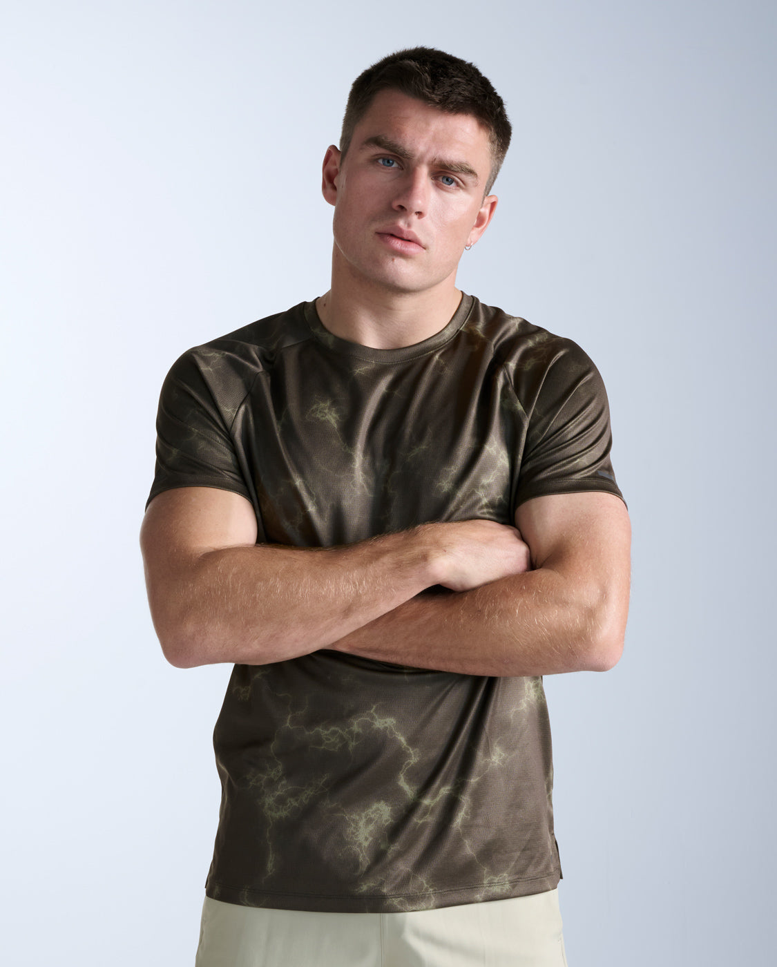 Aero Tee, Flint Synapse/Black Reflective