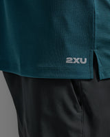 Aero Mesh Tee, Dark Moss/Silver Reflective