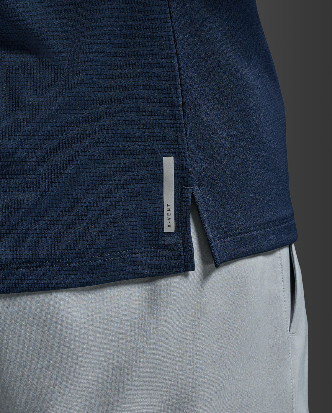 Aero Mesh Tee, Midnight/Silver Reflective