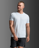 Aero Mesh Tee, Moonstone/Black Reflective