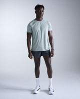 Aero Mesh Tee, Smoke Blue/Black Reflective