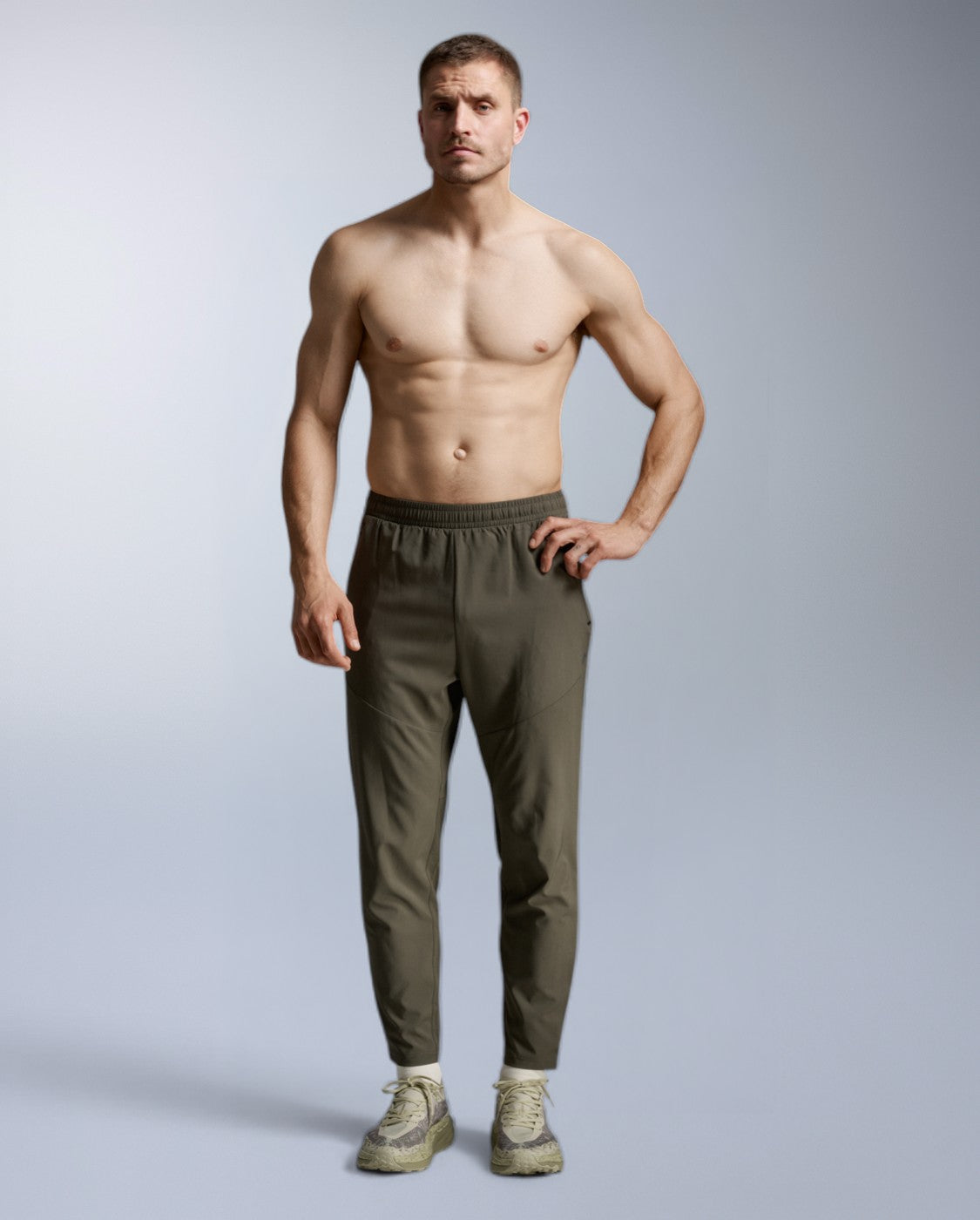 Aero Woven Jogger, Flint/Black Reflective