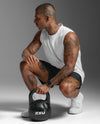 Signature Soft Jersey Tank - WHITE/WHITE