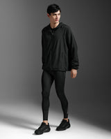 Aero Hex Windbreaker, Black/Silver Reflective